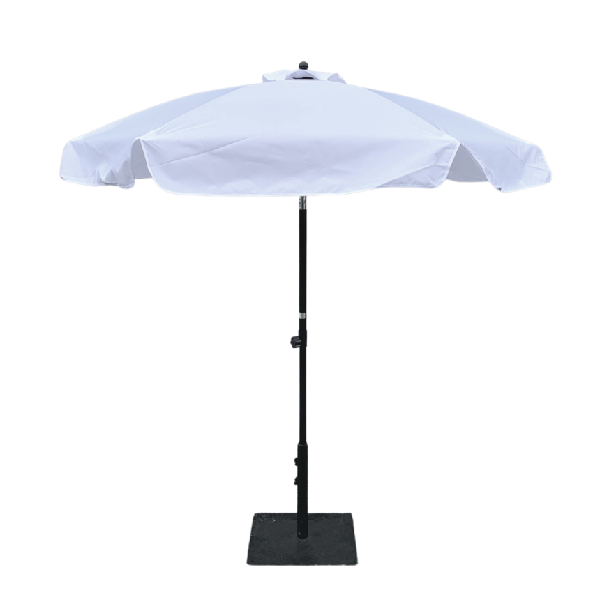 Kitsilano 7ft Patio Umbrella (Valance) Vancouver Umbrella
