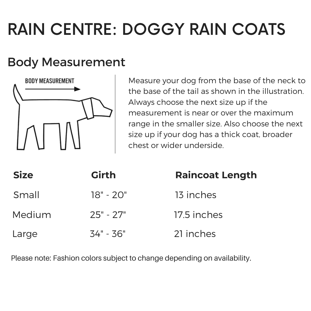 Matching Rain Umbrella & Dog Rain Jacket Set | You & Your Pup